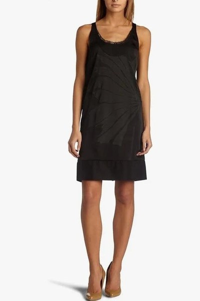 Women Diesel Dress Black Viscose 34 / XS / 42