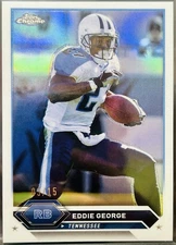 2024 Topps Composite Football Eddie George Tennessee Titants /50 TRUE GOLD SP