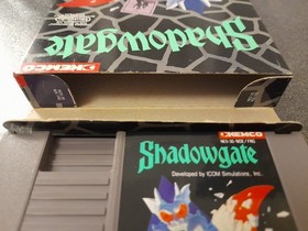 shadowgate nintendo NES complet en boite et notice CIB PAL B NOE FRG 🇩🇪
