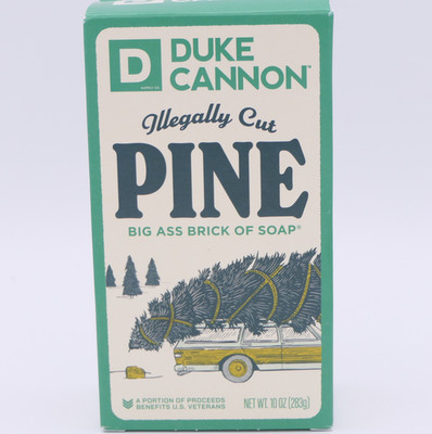 Duke Cannon Illegally Cut Pine Big Ass Brick of Soap 10 oz Bar