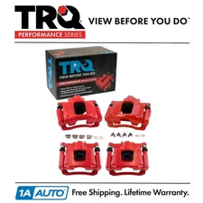 TRQ Performance Brake Caliper Set Performance Fits Dodge Jeep