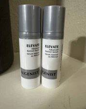 2 Algenist ELEVATE Advanced Retinol Serum .5 oz/15mL•BRAND NEW + SHIPS FREE!