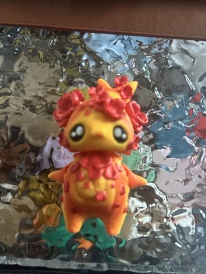 Forest Creature 2 1/2 half Inches Tall Move able arms /head Sherbet Fire
