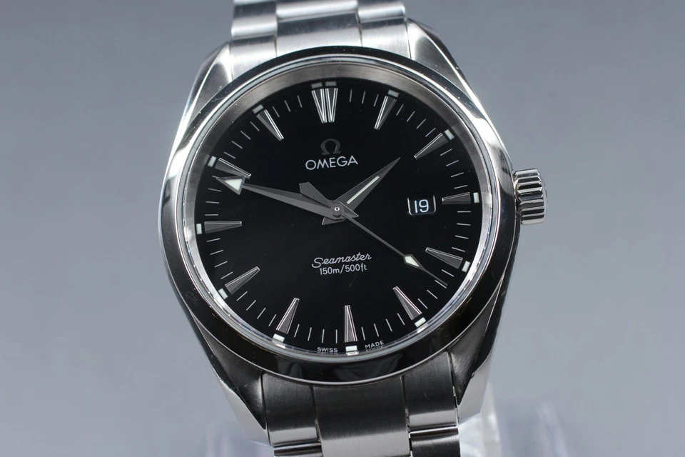 ⏯️[N MINT w/Box] OMEGA Seamaster Aqua Terra 2517.50 Black QZ Men From JAPAN W706 - Image 2 of 4