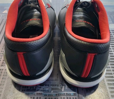 Nike Jordan ADG 5 Golf Bred Black/Fire Red Mens Size 9.5 Wide