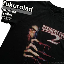 RESIDENT EVIL 2 UNISEX T-SHIRT Gildan or Comfort Colors - HIGH QUALITY PRINT