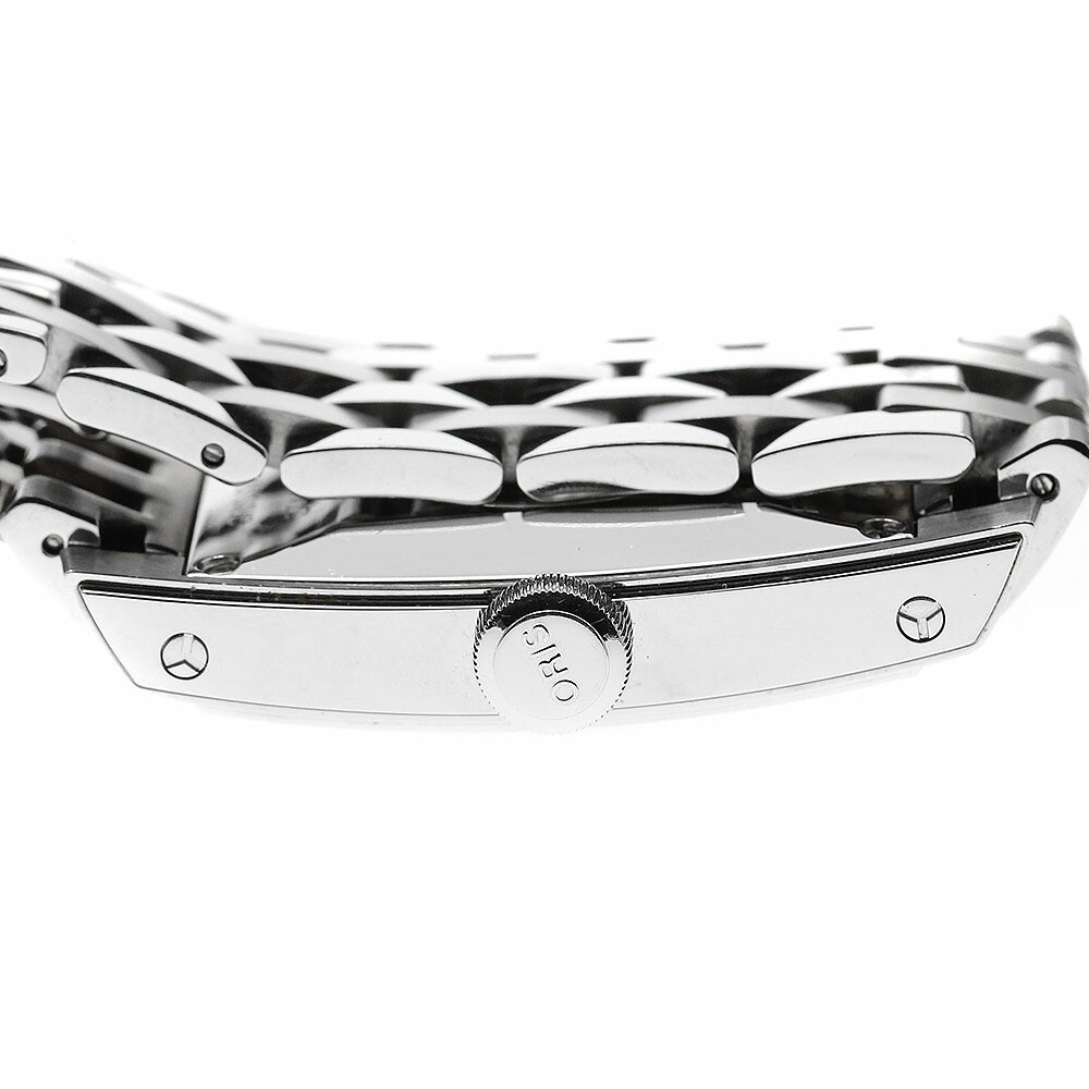 ORIS 7657 Rectangular Date Men's Watch From Japan… - image 4