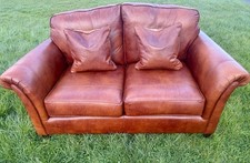 Parker And Knoll Leather 2 Seater Sofa (Derwent leather In Brown)