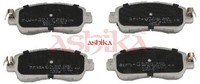 Ashika 50-03-3000 Bremsbelagsatz FüR Scheibenbremse Bremsbelagsatz FüR Mazda