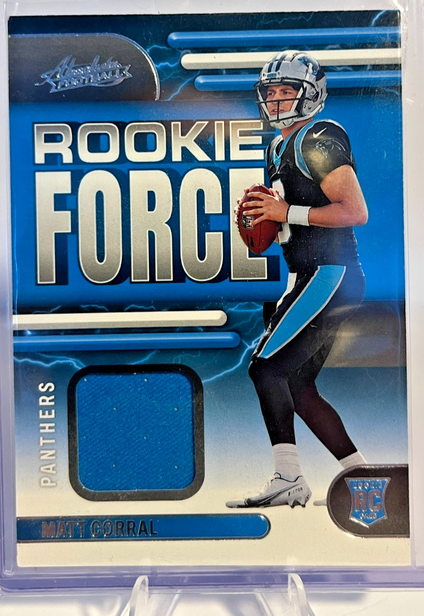 2022 Panini Absolute - Rookie Force Matt Corral #RF-2 (MEM, RC)