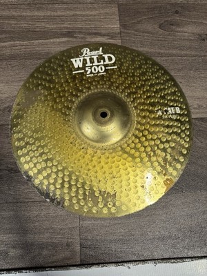 Pearl Wild 500 14'' Hi Hat Bottom Cymbal Acoustic Drum Kit Set Symbol Cymbol