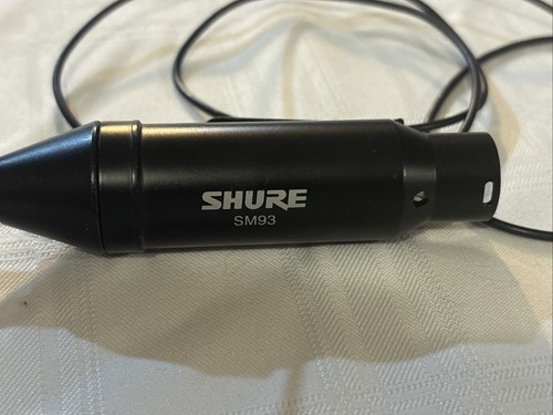 Shure SM93 Omnidirectional Miniature Lavalier Condenser Microphone - Picture 3 of 4