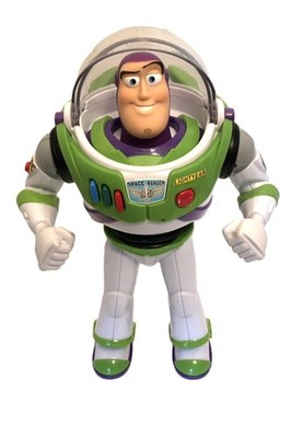 Thinkway Toys Disney Pixar Toy Story Talking Buzz Lightyear 12  Figure -Working