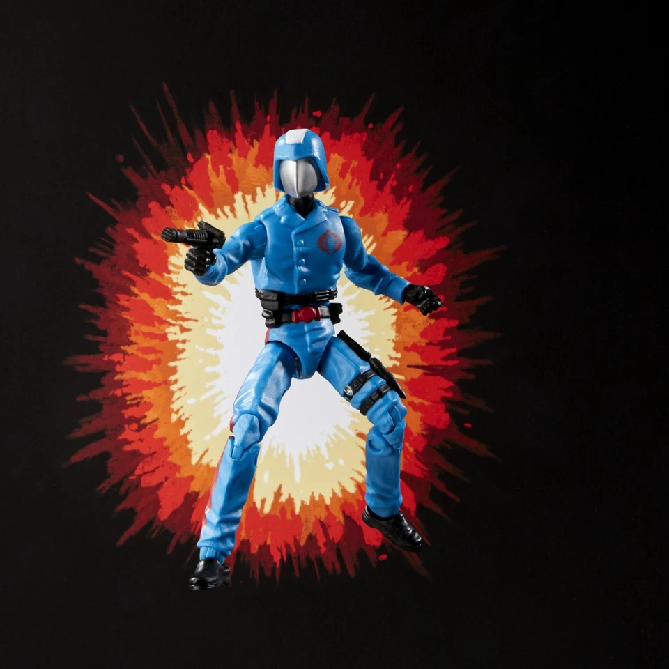 G.I. Joe Retro 3.75 Inch Cobra Commander Action Figure ( Hasbro ) - Image 2 of 2