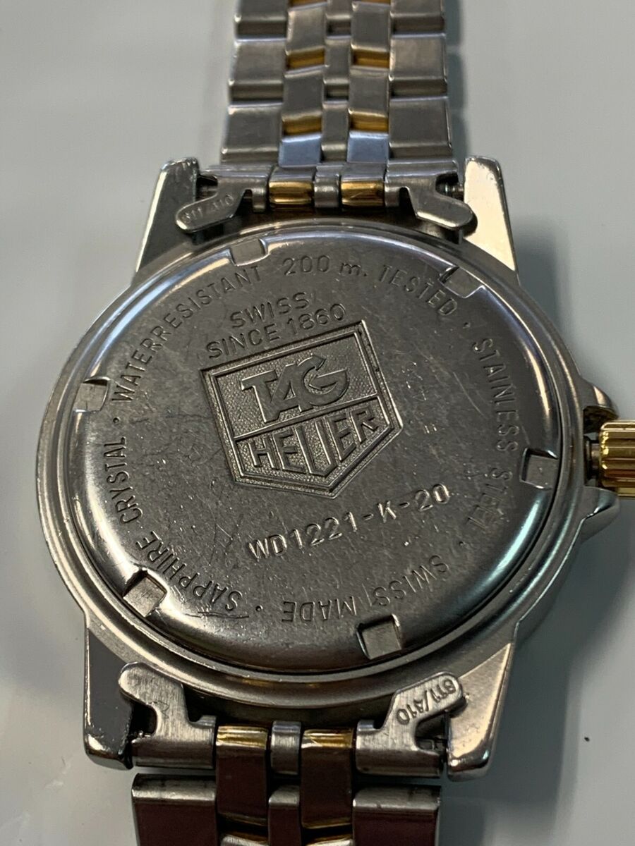 TAG HEUER 1500 Series WD1221-K-20 - PPS (286175) | eBay TAG HEUER 1500 Series WD1221-K-20 - PPS (286175) | eBay