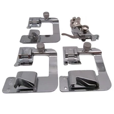 Rolled Hem Presser Foot Set For Bernina New Style 165,180,185,630,635,640,730
