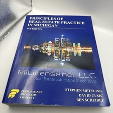 Principles of Real Estate Practice in Michiga...