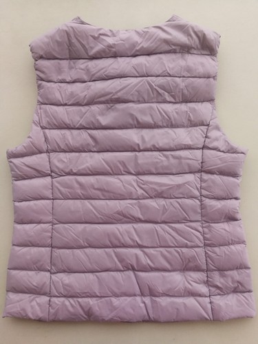 Women Single-Breasted Ultralight Duck Down Waistcoat Puffer Padded Vest Jacket - Picture 5 of 10