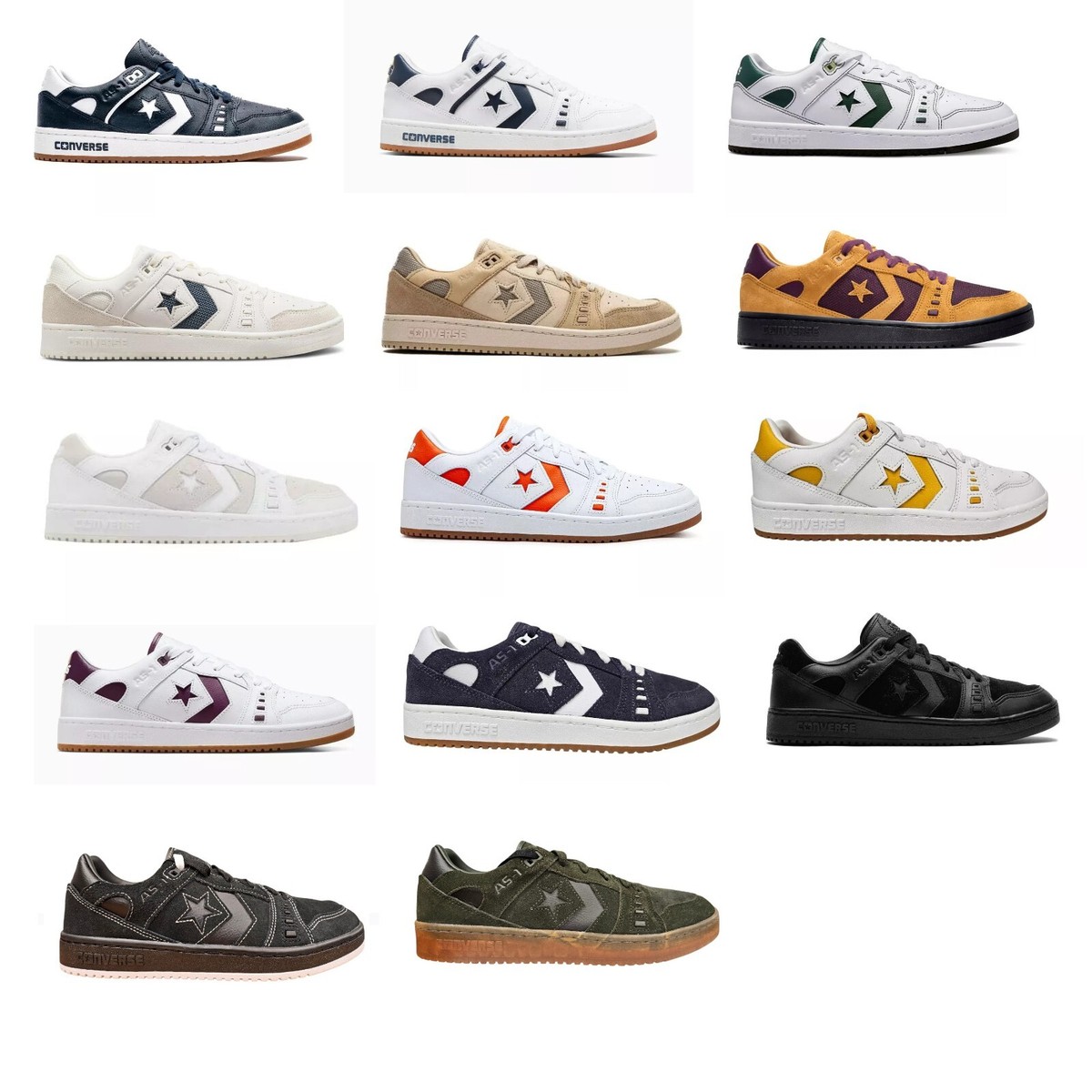【US4.5】ワンスター　白×オレンジ　レザー　 ALL STAR　cons Converse CONS AS-1 Pro White/Orange/White – Xtreme Boardshop