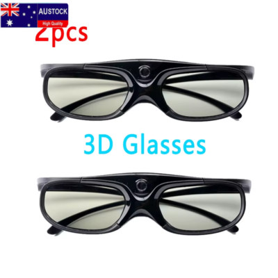 2PCS/1PC Universal 3D Glasses for Xgimi Z3/Z4/Z6/H2 Nuts G1/P2 Active Shutter 96