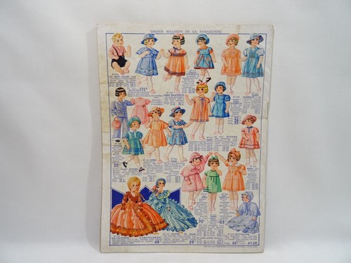 ANCIEN CATALOGUE A LA SAMARITAINE JOUETS ETRENNES 1936 CATALOG - Picture 2 of 14