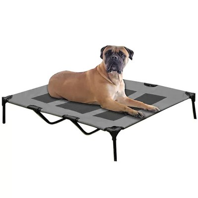 Solartec Indoor + Outdoor Rectangle Pet Cot, Color: Gray ( Size: 48'' x 36'' )