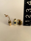 Miniature 19th cAntique lot: 2 German doll house plants,  rare mark Japanes vase — photo 7