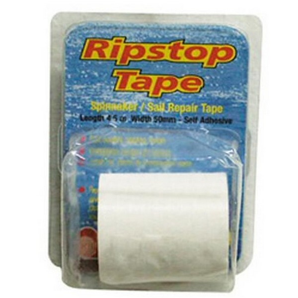 NASTRO RIPSTOP BIANCO ADESIVO PER RIPARAZIONE SPINNAKER KITE TENDALINI