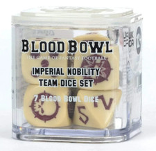 IMPERIAL NOBILITY TEAM DICE SET BLOOD BOWL 2021 40K WARHAMMER AGE OF SIGMAR NEW