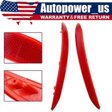 Left & Right Rear Bumper Reflector Lamp Light Fits Hyundai Sonata 2015 2016 2017