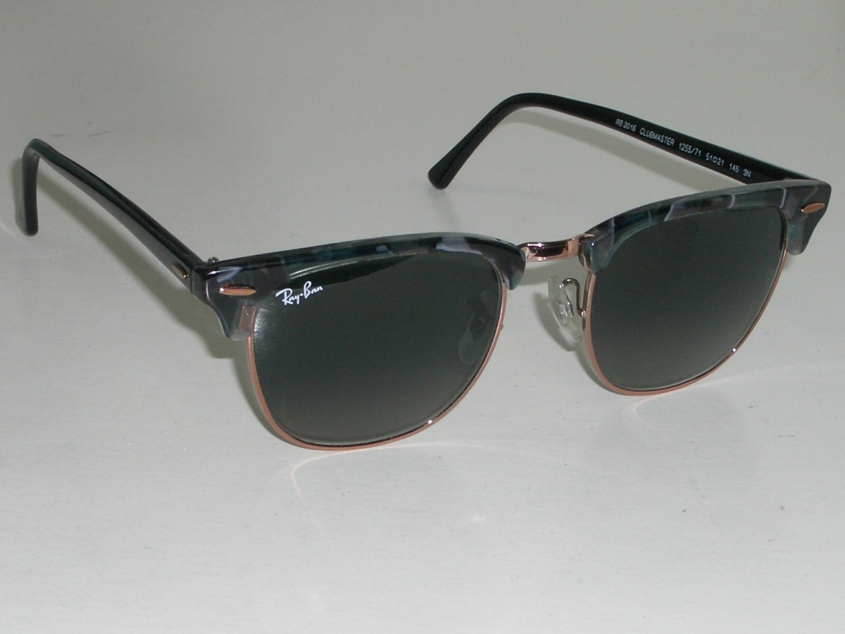 51[]21 RAY BAN ITALY RB3016 MULTI COLOR BLUE GRADIENT UV