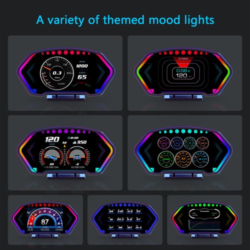 P3 Head Up Display Parts & Accessories GPS Speedometer Water Temperature Alarm - Picture 9 of 14