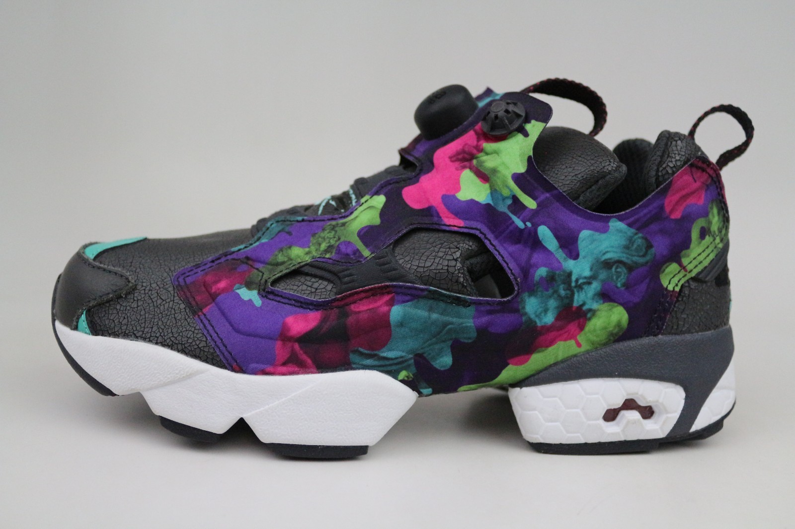 Reebok Instapump Fury Interrupt Coal Emerald Pink Mens Sneakers BD1548 1801-17 Reebok Instapump Fury Interrupt Coal Emerald Pink Mens Sneakers BD1548 1801-17