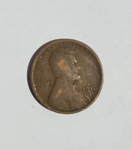1910 P Lincoln Wheat Cent Penny ND1