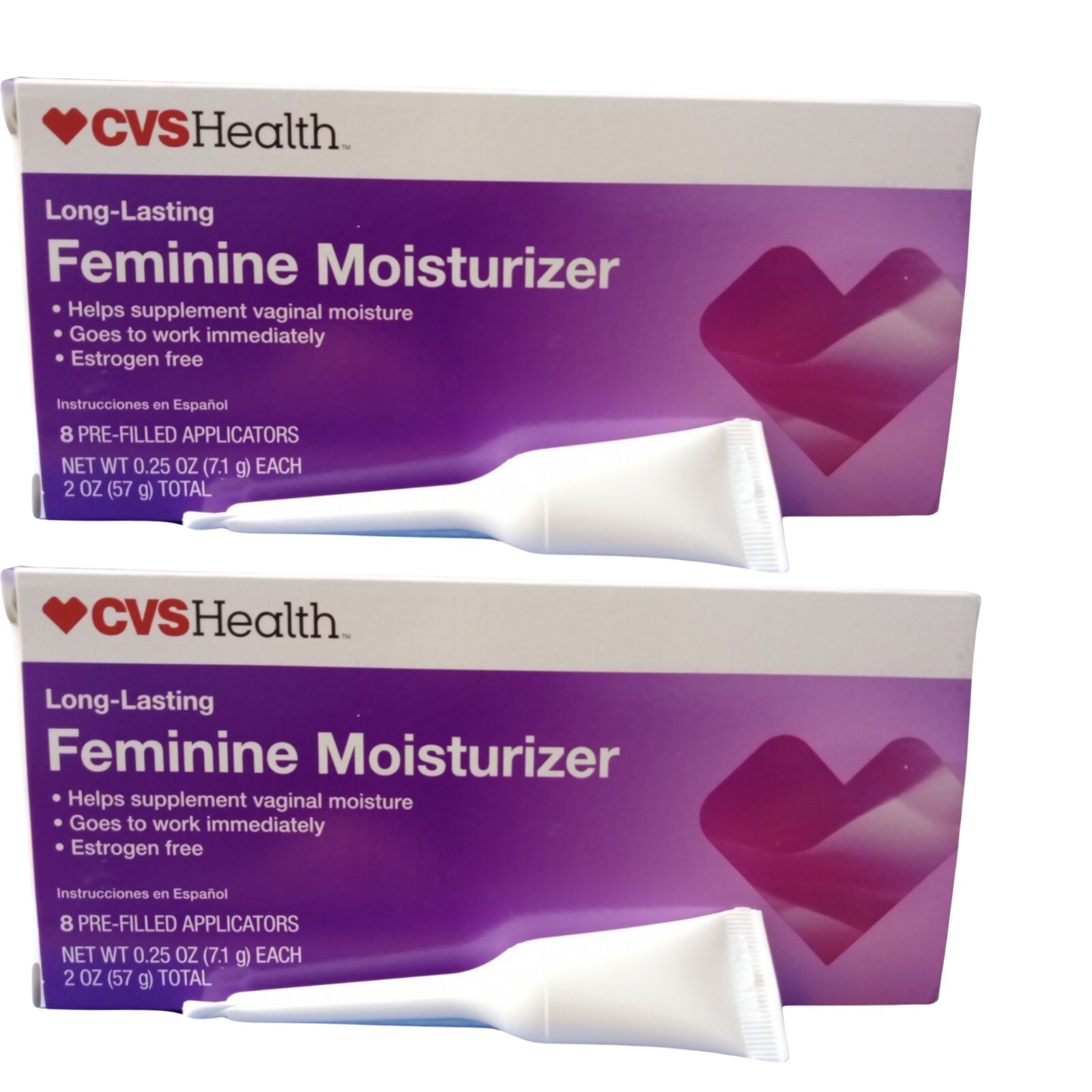 16ct Long Lasting Feminine Moisturizer Lubricant Estrogen Free 9/24