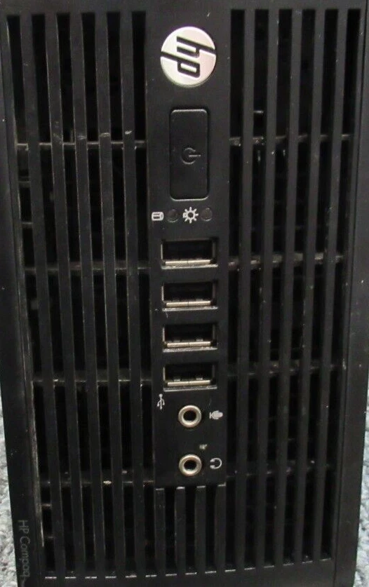 HP Compaq 4000 Pro SFF Tower E5800 3.20GHz 6GB 500GB HDD Win 10 PC Computer - Image 4 of 4