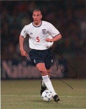 England Rio Ferdinand Autographed Signed 8x10 Photo COA B