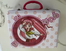 Ground Defense Force! Mao-chan Promo Metal  Lunchbox & Tank & Analog Clock 2003