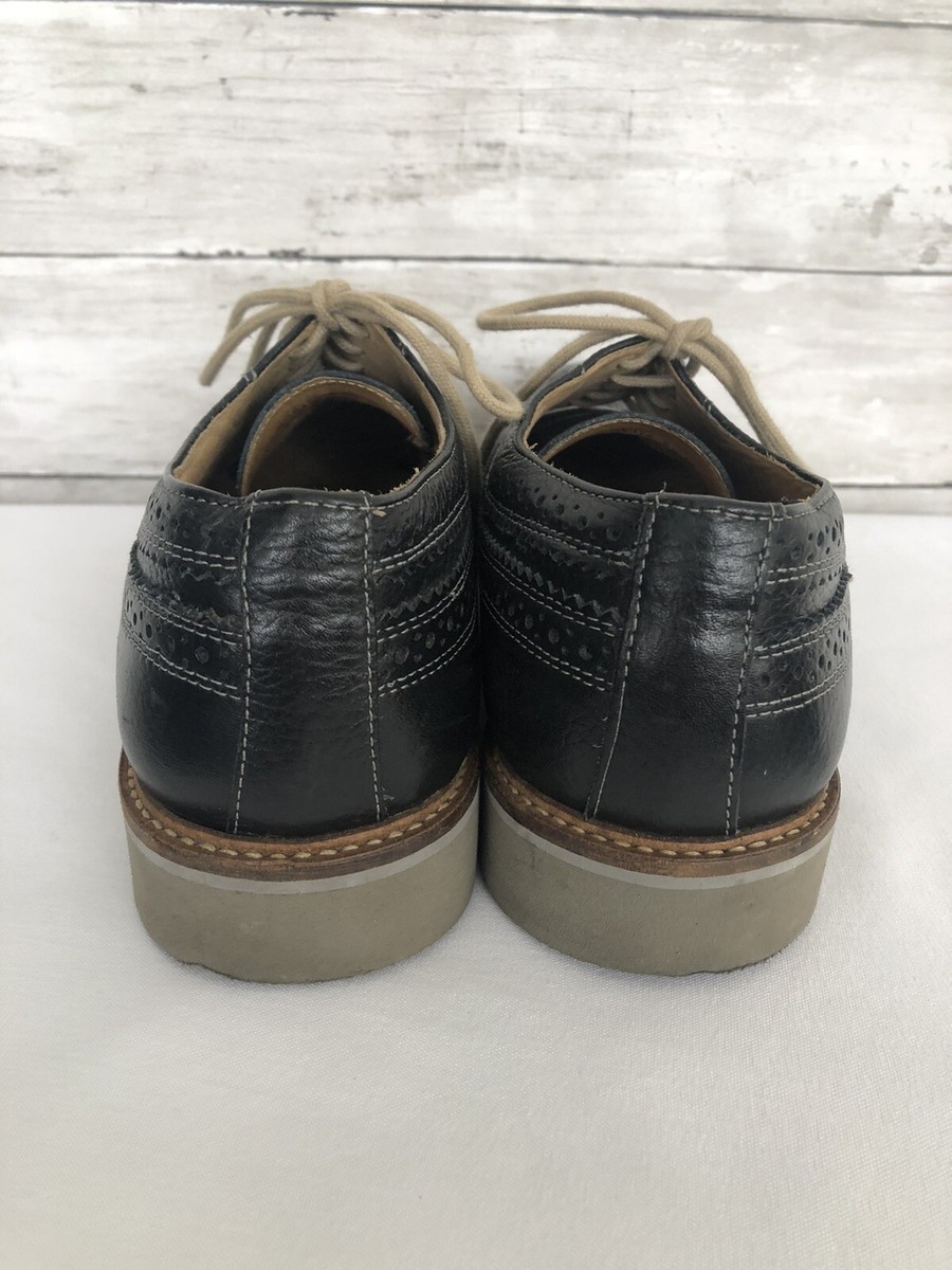 1901 by Nordstrom - Black Leather & Suede Oxford Shoes 1901 | Shoes | Dress Shoes | Poshmark main image 3