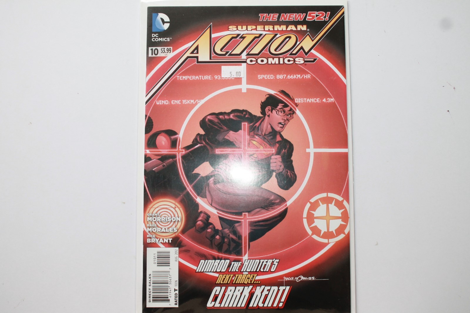 DC NEW 52 ACTION COMICS SUPERMAN #10 AUG 2012 | eBay