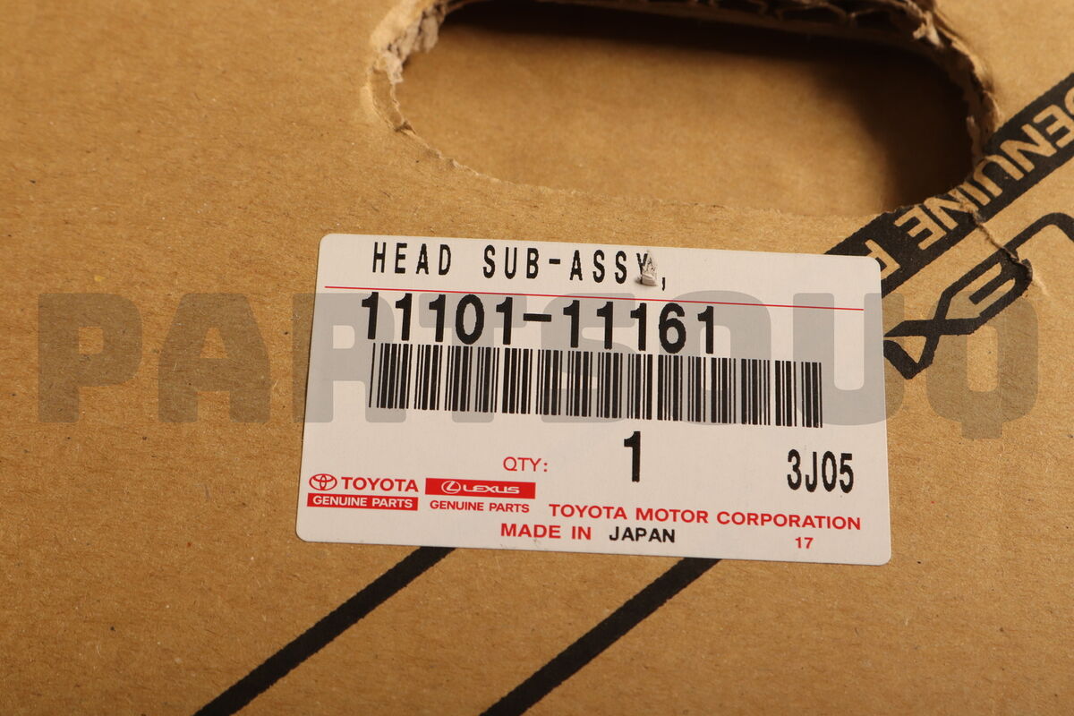 1110111161 Genuine Toyota HEAD SUB-ASSY 11101-11161 | eBay 1110111161 Genuine Toyota HEAD SUB-ASSY 11101-11161 | eBay