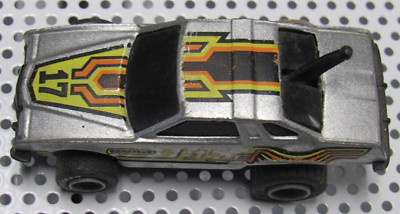 Hot Wheels 1978 THUNDERBIRD ''SHIFT KICKERS'' Pull back car Silver # 17