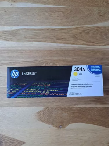 Hp Laserjet 304A Yellow Print Cartridge Toner New In Box