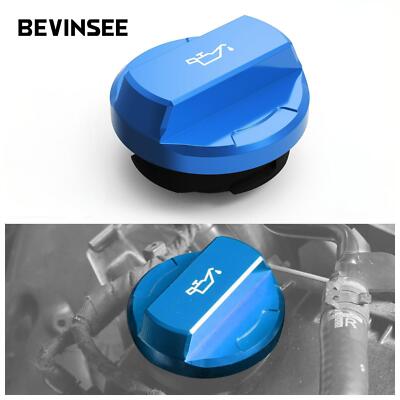 BEVINSEE Aluminum Motor Öleinfülldeckel For 1.8L/2.0L EA888 Gen 3 or EA855 DAZA