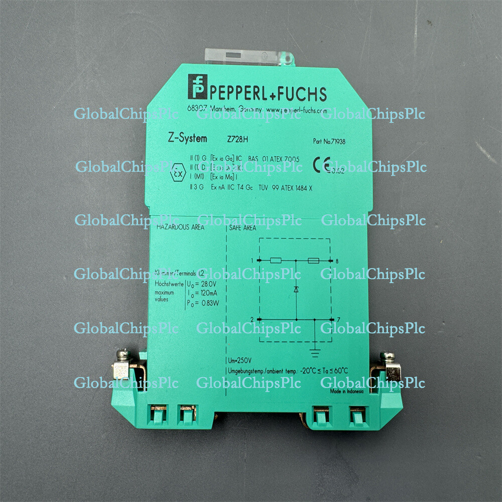 PEPPERL+FUCHS Z728.H ZENER BARRIER Z728H FAST SHIP | eBay