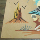 VINTAGE Native American Navajo Healing Indian Sand Painting Art Signed 12" x 12" — photo 4