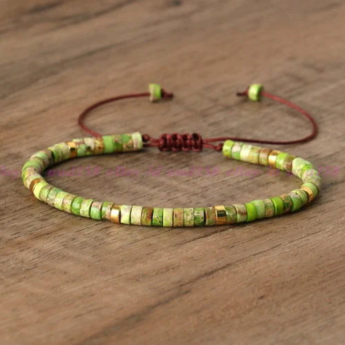 Minimalist Dainty Crystal Assorted Natural Gemstone Beads Healing Reiki Bracelet - Picture 48 of 60