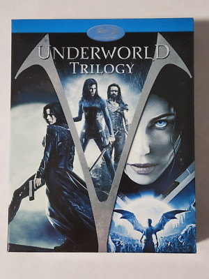 UNDERWORLD TRILOGY BLU-RAY BOX SET KATE BECKINSALE 2009 SONY PICTURES HOME VIDEO