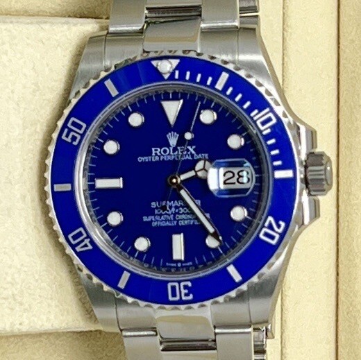 Rolex Submariner 41mm 126610 w/ Blue Dial Ceramic Bezel 116619