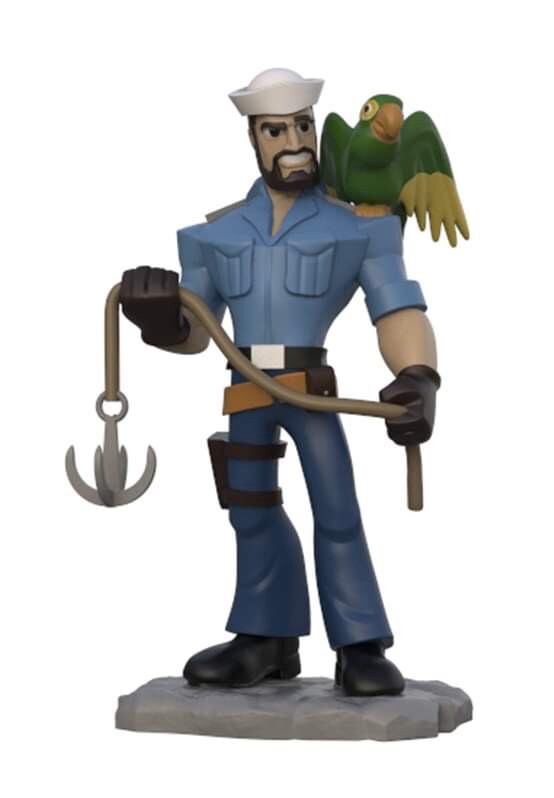3D Printed Stylized G.I. Joe Figures - Unpainted - 4 inches